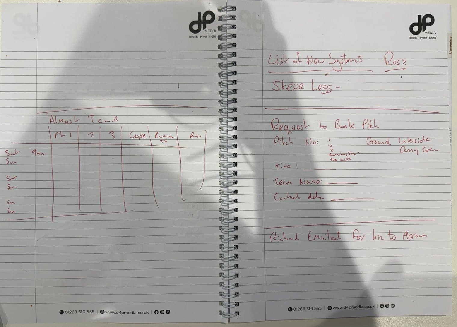 What Canvey Island Youth FC used before the club intranet